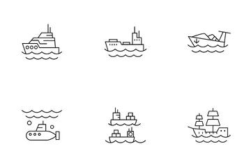 Boat Icon Pack