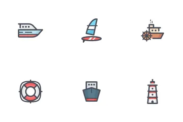 Boat And Ship Icon Pack