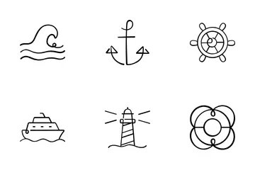 Boat & Ship Icon Pack