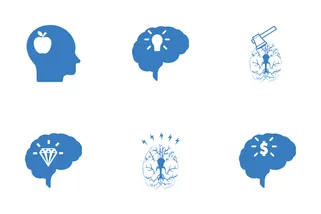 Body Brain 14 Icons