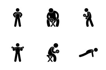 Body Building Icon Pack
