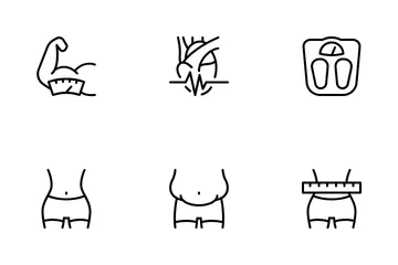 Body Health Measurement Icon Pack