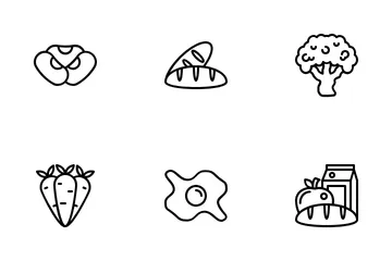 Body Nutrition Icon Pack