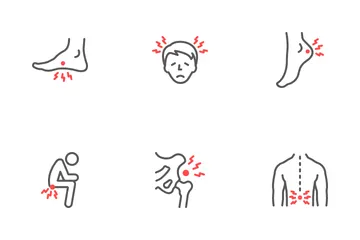 Body Pain Icon Pack