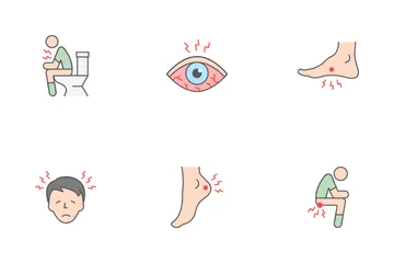 Body Pain Icon Pack