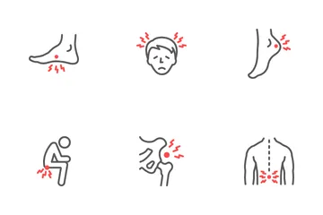 Body Pain Icon Pack