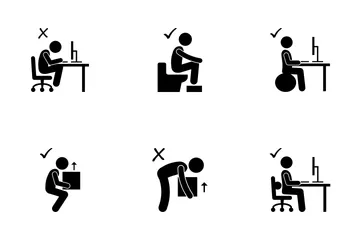 Body Postures Icon Pack