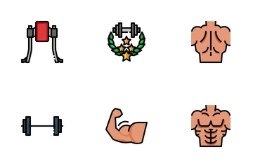 Bodybuilding Icon Pack