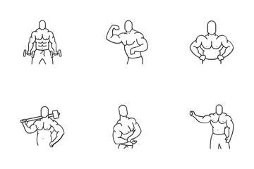 Bodybuilding Icon Pack