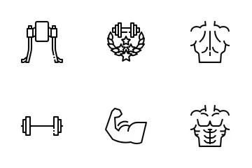 Bodybuilding Icon Pack