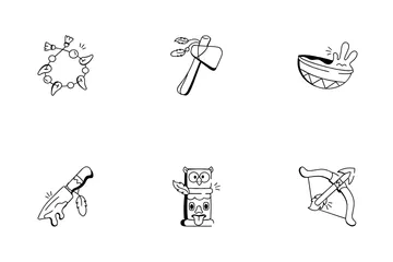 Boho Doodles Icon Pack