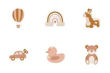 Boho Nursery Icon Pack