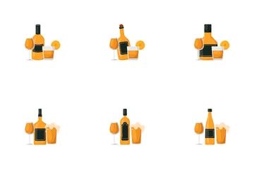 Boisson alcoolisée Icon Pack