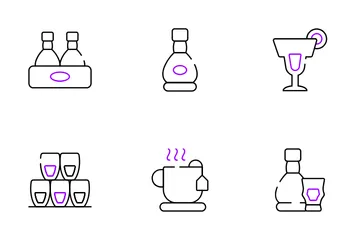 Boissons et boissons Pack d'Icônes