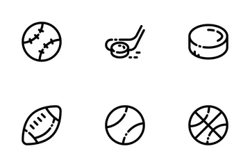 Bolas esportivas Pacote de Ícones