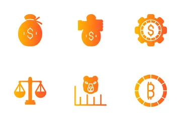 Bolsa de Valores Icon Pack