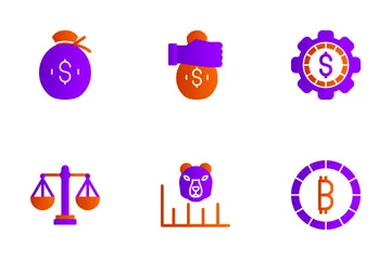 Bolsa de Valores Icon Pack