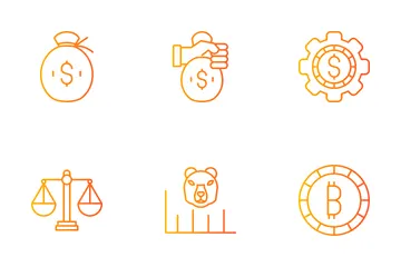 Bolsa de Valores Icon Pack