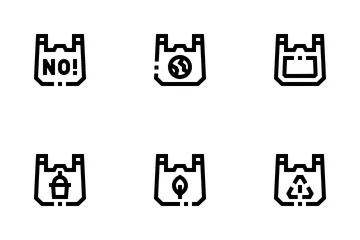 Bolsas de polipropileno Icon Pack