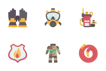 Bombero Paquete de Iconos