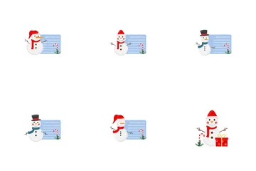 Bonhomme de neige Icon Pack