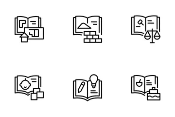 Book Catalog Icon Pack