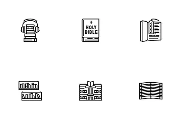 Book Educational Literature Read Icon Pack