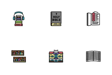 Book Educational Literature Read Icon Pack