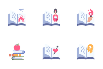 Book Genres Icon Pack
