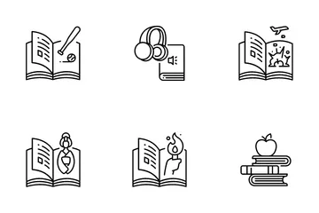 Book Genres Icon Pack