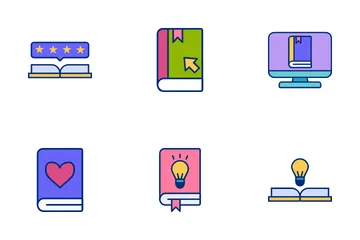 Book Recommendation Icon Pack