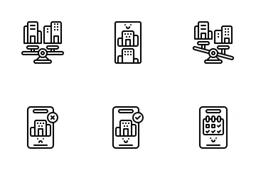 Booking Hotel Icon Pack