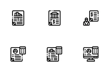 Bookkeeping Icon Pack