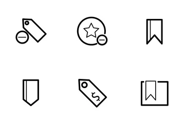 Bookmark And Tags  Icon Pack