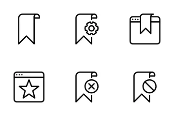 Bookmark & Tags Icon Pack