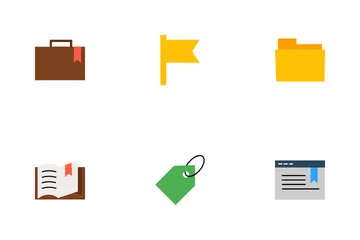 Bookmarks & Tags Icon Pack