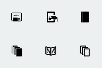 Books & Papers Icon Pack