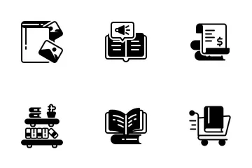 Bookstore Icon Pack