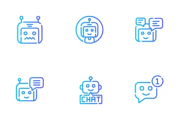 Bot de discussion Pack d'Icônes