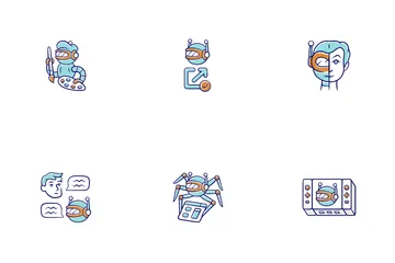 Bot-Typen Symbolpack