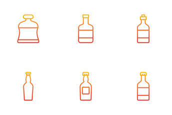 Bottle And Containers Icon Pack