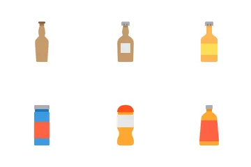 Bottle And Containers Icon Pack