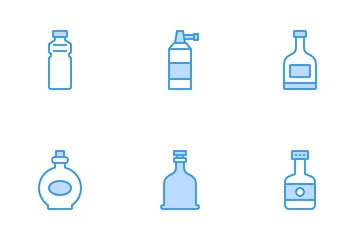 Bottle And Containers Icon Pack