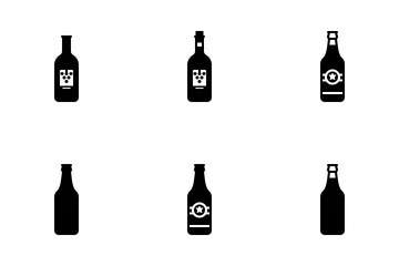Bottles (Glyph) Icon Pack
