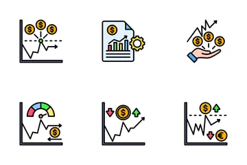 Stock trading Pack d'Icônes