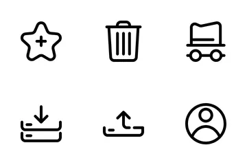 Bouton du navigateur Pack d'Icônes