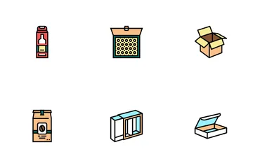 Box Carton Container Icon Pack