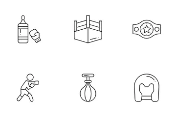 Boxe Pacote de Ícones