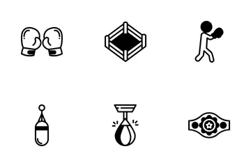 Boxeo Paquete de Iconos