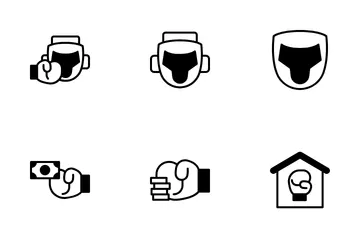 Boxeo Paquete de Iconos